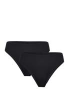 Brief Thong High Micro Free Cu G-streng Undertøj Black Lindex