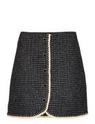 Yasclema Hmw Short Skirt - Ca Kort Nederdel Black YAS