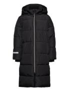 Jacket Puffer Coat Foret Jakke Black Lindex