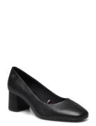 Essential Midheel Blocky Pump Shoes Heels Pumps Classic Black Tommy Hilfiger