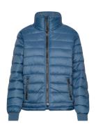 Kalira Jacket Foret Jakke Blue Kaffe