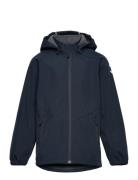 Softshell Jacket Recycled Outerwear Softshells Softshell Jackets Navy Mikk-line