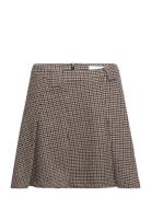 Lily Skirt Kort Nederdel Brown Creative Collective