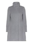 Women Coats Woven Regular Outerwear Coats Winter Coats Grey Esprit Collection