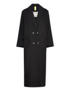 Olivia - Wool Coat Outerwear Coats Winter Coats Black Brixtol Textiles