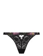 Amelie Hl String Tr G-streng Undertøj Black Hunkemöller