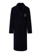 Kids Lesley Fleece Robe Morgenkåbe Badekåbe Navy Lexington Home