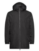 Portland Parka Parka Jakke Black Tommy Hilfiger