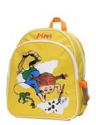 Pippi Ryggsäck, Gul Accessories Bags Backpacks Yellow Pippi Langstrømpe