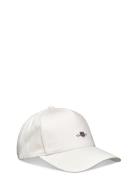 Shield Cotton Twill Cap Accessories Headwear Caps Cream GANT