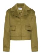 Mschblenda Jacket Uldjakke Jakke Khaki Green MSCH Copenhagen