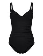 Emblem Bikini Covering Underwired Swimsuit Badedragt Badetøj Black Chantelle Beach