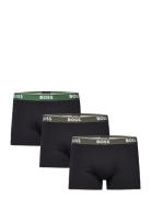 Trunk 3P Power Boxershorts Black BOSS