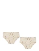 Evy Panties 2-Pack Night & Underwear Underwear Panties Beige That's Mine