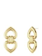 Beverly Studs Duo Gold Accessories Jewellery Earrings Studs Gold Edblad