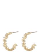 Meya Small Oval Ear Accessories Jewellery Earrings Hoops Gold SNÖ Of Sweden
