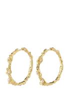 Raelynn Recycled Hoops Accessories Jewellery Earrings Hoops Gold Pilgrim