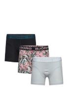 Core Boxer 3P Night & Underwear Underwear Underpants Multi/patterned Björn Borg