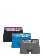 Low Rise Trunk 3Pk Boxershorts Black Calvin Klein