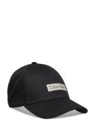 Rtw Embroidered Logo Bb Cap Accessories Headwear Caps Black Calvin Klein