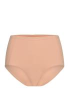 Shaping Brief High Lingerie Shapewear Bottoms Beige Lindex