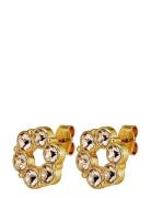 Ursula Sg Golden Accessories Jewellery Earrings Studs Gold Dyrberg/Kern