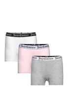 Juicy Boxers 3Pk Hanging Night & Underwear Underwear Underpants Multi/patterned Juicy Couture