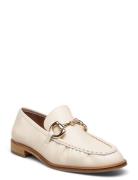 Shoes Loafers Flade Sko Cream Billi Bi