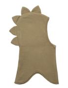 Cotton Fullface - Dino Accessories Headwear Balaclava Khaki Green Mikk-line