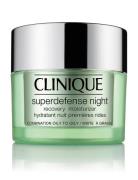 Superdefense Night Skin Type 3+4 Beauty Women Skin Care Face Moisturizers Night Cream Nude Clinique