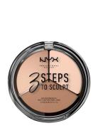 3 Steps To Sculpt Face Sculpting Palette Contouring Makeup NYX Professional Makeup