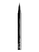 Nyx Professional Makeup, Epic Ink Liner, Waterproof Liquid Eyeliner, 01 Black, 1Ml Eyeliner Makeup Black NYX Professional Makeup