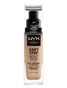Can't Stop Won't Stop 24-Hours Foundation Foundation Makeup NYX Professional Makeup