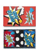 3-Pack Super Dad Socks Gift Set Underwear Socks Regular Socks Multi/patterned Happy Socks