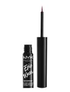 Epic Wear Liquid Liner Eyeliner Makeup Red NYX Professional Makeup