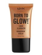 Born To Glow Liquid Illuminator Highlighter Contour Makeup Nude NYX Professional Makeup