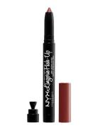 Lip Lingerie Push Up Long Lasting Lipstick Læbestift Makeup Black NYX Professional Makeup