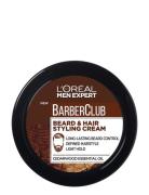 L'oréal Paris Men Expert Barber Club Beard & Hair Styling Cream 75 Ml Stylingcreme Hårprodukter Nude L'Oréal Paris