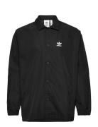 Adicolor Classics Trefoil Coach Jacket Tynd Jakke Black Adidas Originals