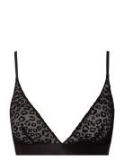 Wild Polish Mesh Bralette Lingerie Bras & Tops Soft Bras Bralette Black Understatement Underwear