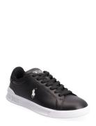 Heritage Court Ii Leather Sneaker Low-top Sneakers Black Polo Ralph Lauren