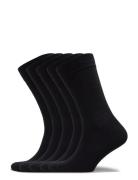 Jacbasic Bamboo Sock 5 Pack Noos Underwear Socks Regular Socks Black Jack & J S