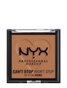 Can’t Stop Won’t Stop Mattifying Powder Pudder Makeup Brown NYX Professional Makeup