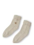 Chaufettes Knitted Socks Havtorn 17-18 Sokker Strømper Cream That's Mine