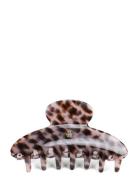 Hair Claw - Taupe Star Accessories Hair Accessories Hair Claws Multi/patterned Ia Bon