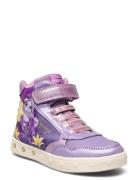 J Skylin Girl G High-top Sneakers Purple GEOX