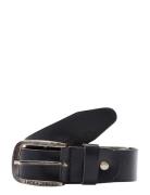 Jacpaul Leather Belt Noos Accessories Belts Classic Belts Black Jack & J S