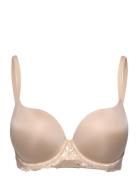 Super_Push_Up Claire Demi Lingerie Bras & Tops Push Up Bras Beige Dorina