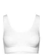 Elastic Bustier Lingerie Bras & Tops Soft Bras Tank Top Bras White Calida