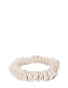 Vegan Scrunchie Narrow Accessories Hair Accessories Scrunchies Cream Corinne